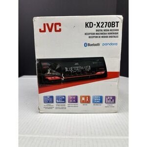 JVC KD-TD72BT in-Dash Bluetooth USB AUX AM/FM Stereo CD Player Car Receiver Read